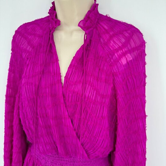 Monique Lhuillier Women's Purple pink fuschia Dress - Picture 2 of 15